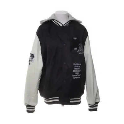 Varsity-jack (Zwart, Wit) van Zara Polyester, Katoen