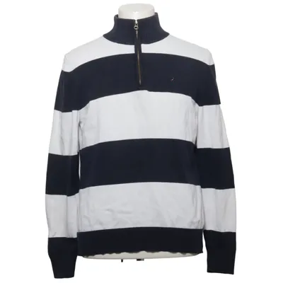 Sweater (Blue, White) from Boomerang Cotton, Elastane, Polyamide