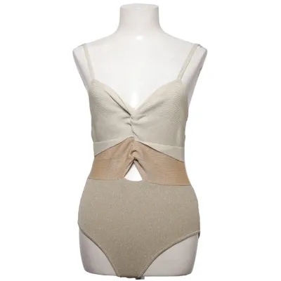 Body (Beige) von Sandro Metallfaser, Polyamid, Polyester, Viskose