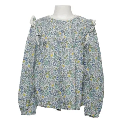 Bluse (Weiß, Mehrfarbig) von Mini Boden Baumwolle