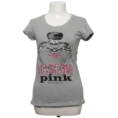 T-shirt (Gray) from SHK Mode Cotton, Elastane