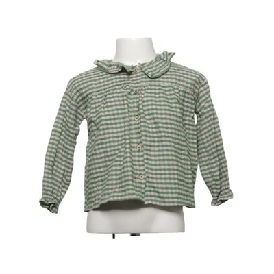 Blouse (Vert, Blanc) de Piupiuchick Coton biologique