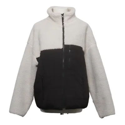 Fleecejakke (Sort, Hvid) fra Aware by Vero Moda Genanvendt polyester