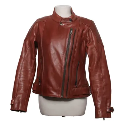 Motorradjacke (Braun) von Detlev Louis Leder, Polyester, Viskose