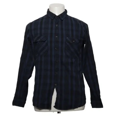 Flannel shirt (Blue, Black) from Obey Propaganda Cotton