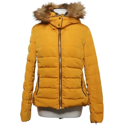 Winter jacket (Yellow) from Zara Basic Outerwear Down, Feather
