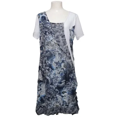 Kjole (Hvid, Blå, Flerfarvet) fra Shape Elastan, Polyester, Viscose