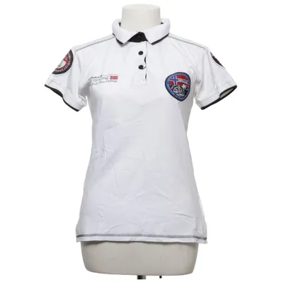 Poloshirt (Wit, Meerkleurig) van Nebulus Katoen