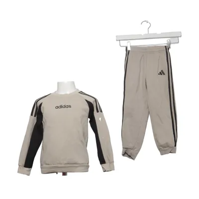 Tenue d'intérieur (Beige, Noir) de Adidas Coton, Polyester recyclé