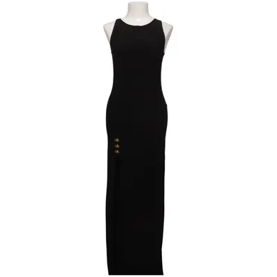 Robe longue (Noir) de Bubbleroom by Molly Rustas Élasthane, Polyester