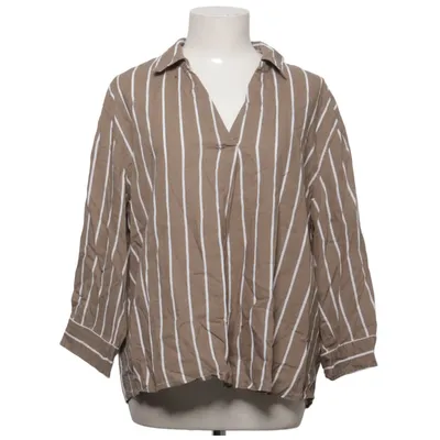 Blouse (Marron, Blanc) de OVS Lin, Viscose