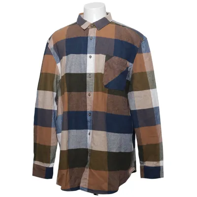 Flannel skjorte (Blå, Flerfarvet) fra Clockhouse by C&A Bomuld