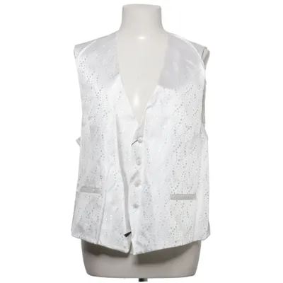 Outer vest (White) from Wilvorst Acetate, Polyester, Viscose