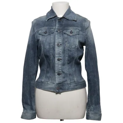 Denimjakke (Blå) fra Adriano Goldschmied Bomuld, Elastan, Polyester, Viscose
