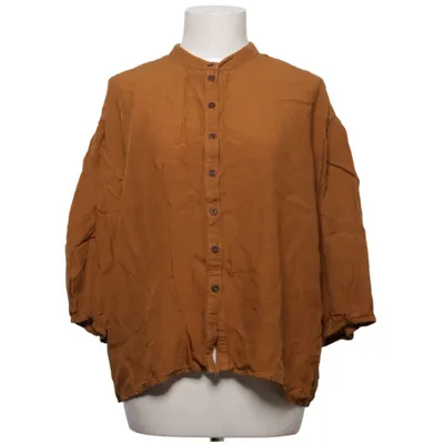 Blus (Brun) från TwoThirds Linne, Lyocell