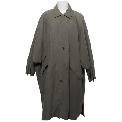 Trenchcoat (Grön) från Cewo Polyamid, Polyester, Ull