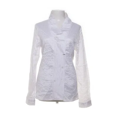 Blouse (White) from Idea Cotton, Elastane, Polyamide