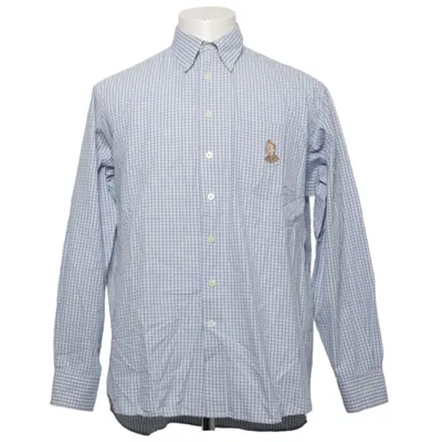 Overhemd (Blauw, Wit) van Tintin Katoen