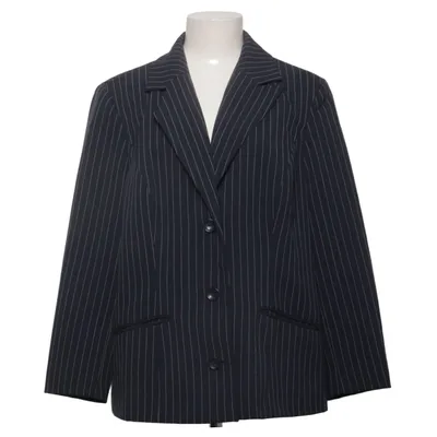 Blazer (Blue, White) from Charmant Polyester, Viscose