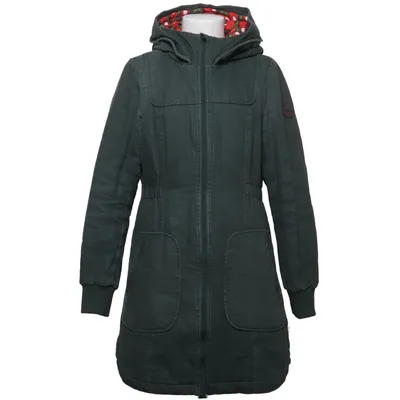 Vinterkappa (Grön, Röd, Flerfärgad) från Blutsgeschwister Elastan, Ekologisk bomull, Polyester
