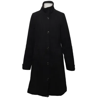 Manteau (Gris) de Soya Polyester, Laine
