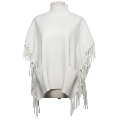 Poncho (Blanc) de Angel Polyamide, Polyester, Viscose
