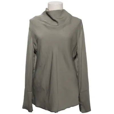 Blouse (Grijs) van Ahlvar Gallery Elastaan, Zijde