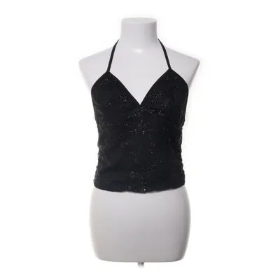 Halternecktopp (Svart) från Romwe Polyester