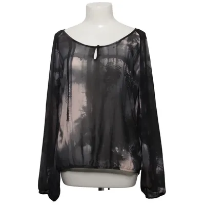 Blouse (Black, Beige) from Dept Polyester