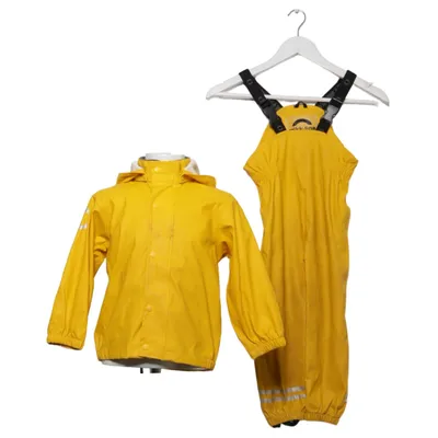 Rainwear (Yellow) from Mikk-line Polyester, Polyurethane