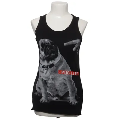 Tank­top (Pug Life) von The Free Banana Baumwolle