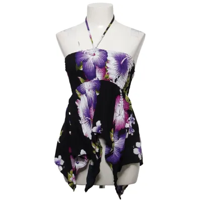Halter neck top (Black, Purple, White) Viscose
