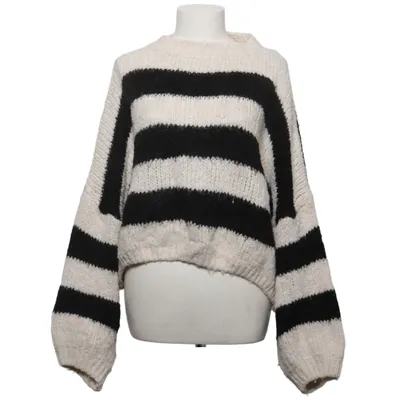 Pull-over (Noir, Blanc) de Ambika Acrylique, Mohair, Polyamide, Laine