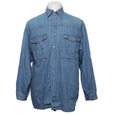 Denim blouse (Blauw) van New Fast