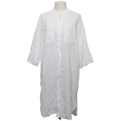 Robe chemise (Blanc) de New Collection Coton
