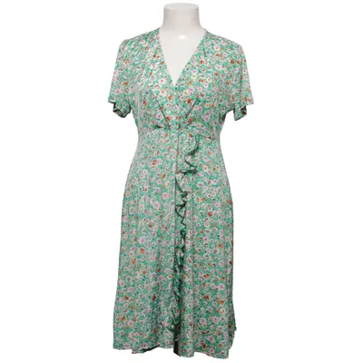 Wrap dress (Green, Multicolored) from Menglu Elastane, Polyester