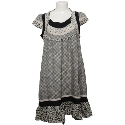 Dress (Black, White) from Noa Noa Cotton, Silk