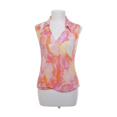 Top (Roze, Geel, Oranje, Meerkleurig) van Er Cadeneta Polyester
