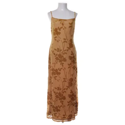 Maxikjole (Gul) fra NA-KD Polyester, Polyamid, Elastan