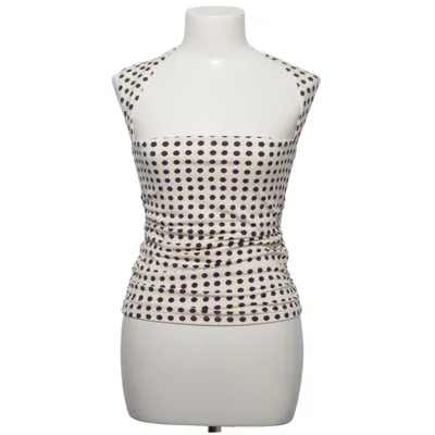 Top (Beige, Zwart) van Abercrombie & Fitch Elastaan, Polyester