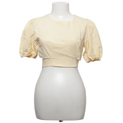 Crop top (Geel) van Daphnea Katoen