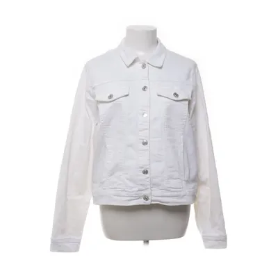 Jeansjacka (Vit) från Mango Denim Bomull, Elastan