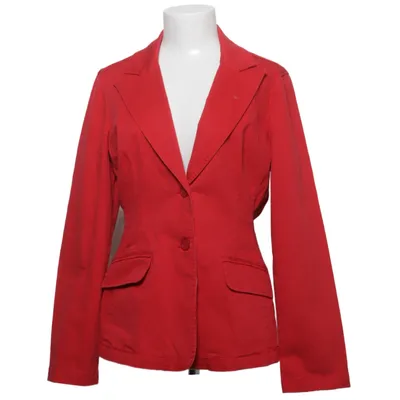 Kavaj (Röd) från Clara Bomull, Elastan