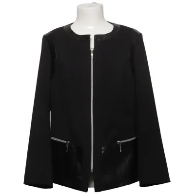 Jacket (Black) from Couture Line Cotton, Elastane, Polyester, Polyurethane, Viscose
