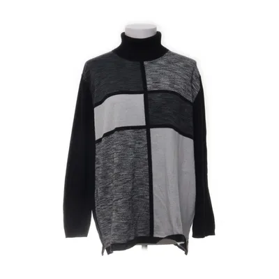 Turtleneck (Black, Multicolored) from Golléhaug Acrylic, Merino Wool