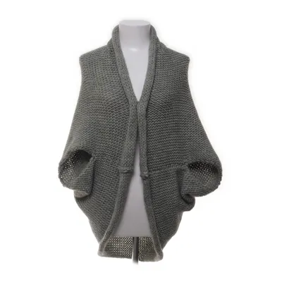 Poncho (Gris) de Fashion Collection Acrylique, Laine d'alpaga, Laine, Viscose