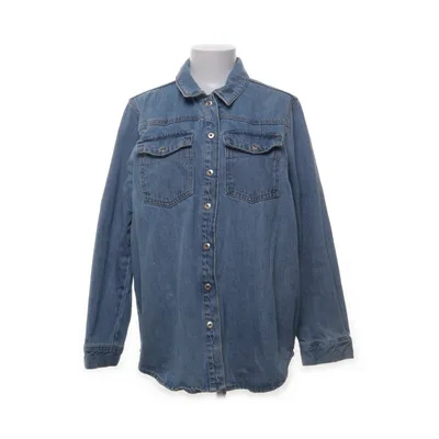 Denimjakke (Blå) fra Pieces Økologisk bomuld