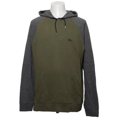 Capuchon sweater (Groen, Grijs) van Quiksilver Katoen, Polyester
