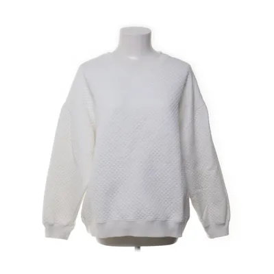 Sweatshirt (Wit) van Zara Home Katoen, Elastaan