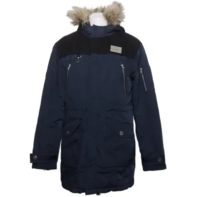 Parka (Blue, Black) from Adrian Hammond Polyester